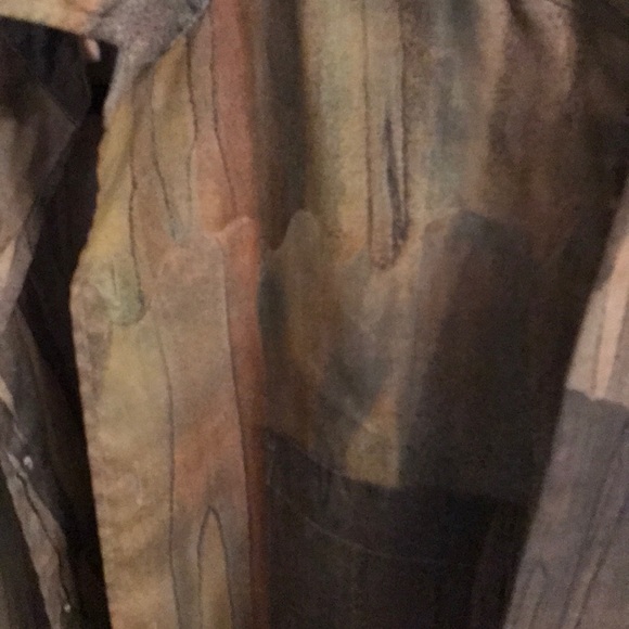 Hipster vintage Golden Arrow button up size M - Picture 2 of 4